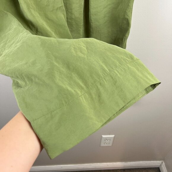 Anthropologie Olive Wide Leg Pants - Picture 7 of 11